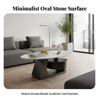 2 Pieces Modern Minimalist design Nesting Coffee Tables Space-Saving Nesting Table Set High and Low Combination Household Furniture Multipurpose for Small Apartment Dwellers, Interior Design lovers, Office Workers, Living Room, Lounge Area, Bedroom