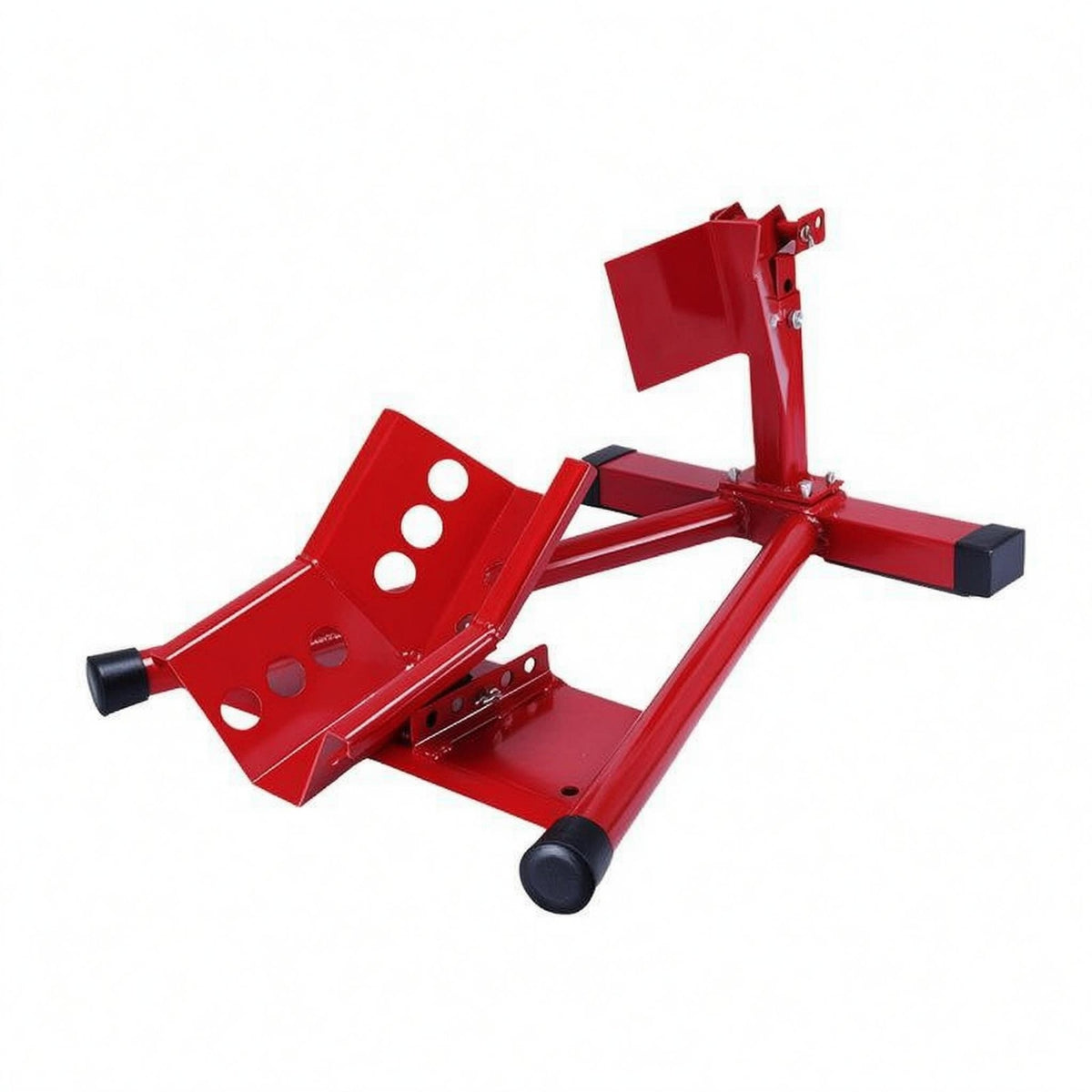 Motorcycle Front Wheel Stand Welded   Frame Motorcycle Wheel Chock Metal Vehicle Storage for Workshop