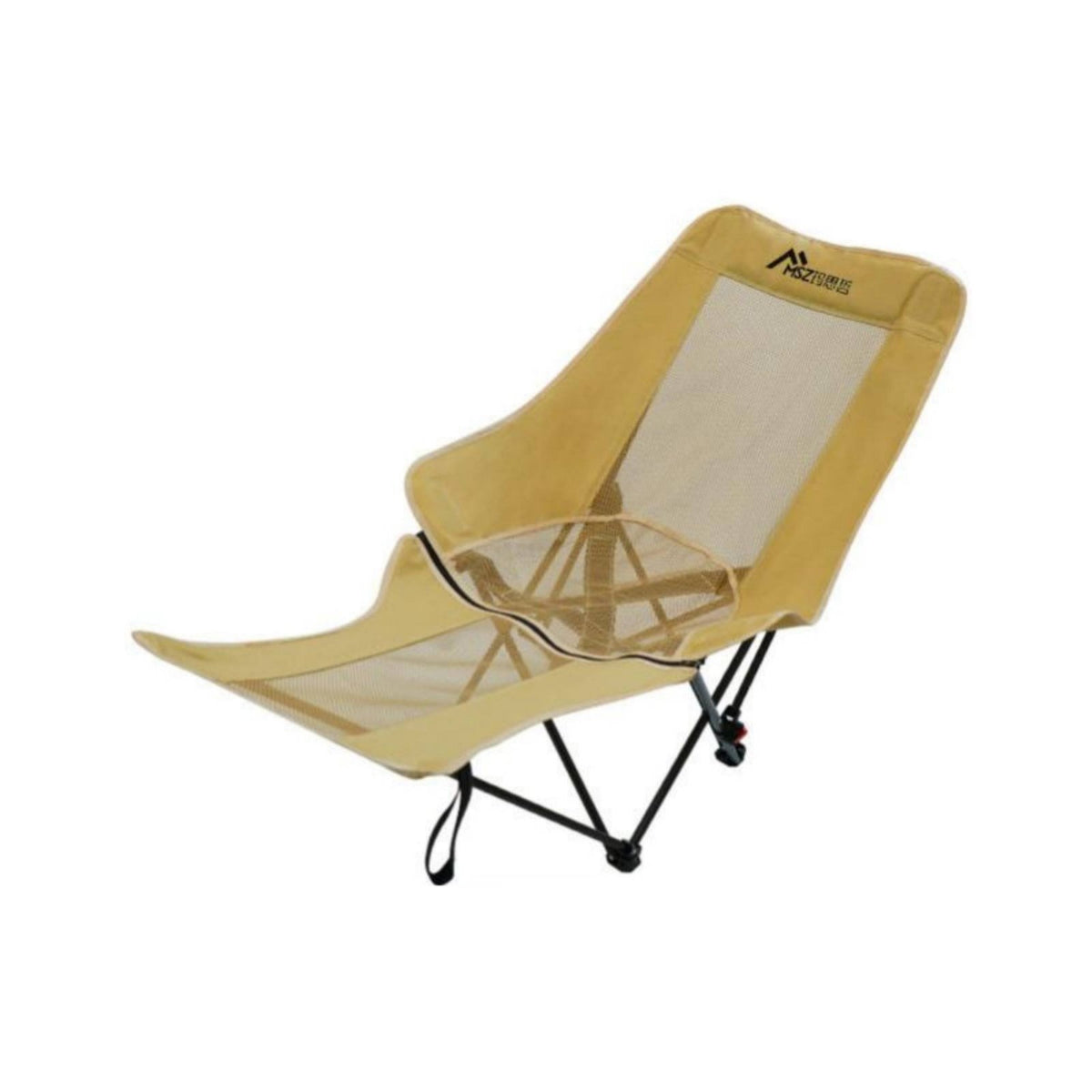 Highspine Design Padded Moon Chair Foldable Camp Seat Breathable material Portable Seating Carry Bag Included for outdoor enthusiasts, Sports viewers, Camping, Fishing, Sketching, spineyard