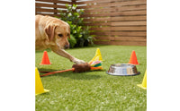 Dog Rope Toy Stretch Tug Rope Retrieve Game Animal Plaything for Outdoor, Training