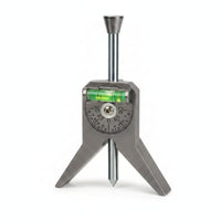 Pointed Legs Pipe Center Locator Metal Pipefitter Gauge Portable Bubble Level Tool Easy to Use