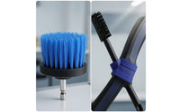 Professional Car Cleaning Kit with Drill Brushes Complete Drill Brush Set Soft Wheel Brush Portable for Garage