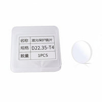 High Power Resistant Protection Lens guarding Replacement Part Double-Sided Coating optical element component long-lasting for Technicians, Factory Workers, DIY hobbyists, Manufacturing, Workshop, Studio, Garage
