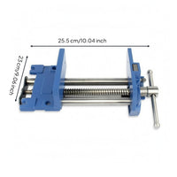 Carpentry Bench Clamp Cast Iron Workbench Vise Threaded Screw Workholding Tool