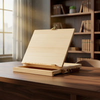 Adjustable Tabletop Easel with Storage Drawer Foldable Tabletop Easel with Drawer Collapsible Drawing Board Sturdy for Beginners, Painting, Classroom