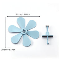 Air Conditioner Air Deflector with Fan Blade No for Office, Renters
