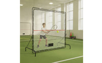 Tennis Rebounder Net Adjustable Tennis Rebounder Heavy-Duty Deflector Practice Wall for Coaches, Backyard, Driveway