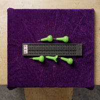 Tactile Braille Writing Board with Stylus Lightweight Braille Slate and Stylus Kit Compact Learning Tool Raised for Classroom