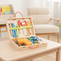 Wooden Toy Colorful Toy with Drill Portable Wooden for Kindergarten