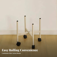 Wheeled Plant stand Movable with casters Home Furnishing Minimalist Design for Seniors