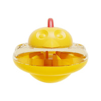 Chick Shaped Wobbler Toy Chew-Resistant Cat Brain-Teaser Feeder Mental