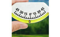 Compact Car Inclinometer Easy-to-Read Car Clinometer Accurate Slope Meter High Sensitivity for Dashboard, Boat