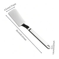 Stainless Steel Rust Resistant Stainless Steel Turner Flat Turner for Stirring