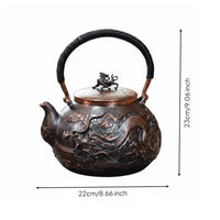 Copper Teapot Retro Style Handmade Copper Kettle