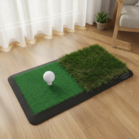 Portable Golf Practice Mat with Rubber Base Easy to Clean Golf Practice Mat Versatile Long-Lasting for Golfers, Beginners, Backyard