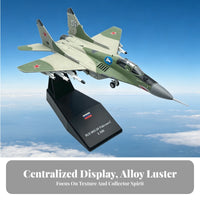 MiG-29 Model 1:100 Scale Jet Model Alloy and Warplane Reproduction