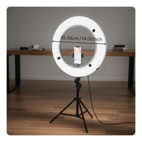 4 Pieces Easy Installation Circular Light Modifier Cloth Portable Circular Light Soft Cover Lighting Accessory for Photographers, Content Creators, Makeup Artists, Studio, Live Broadcasting, Portrait Photography, Vlogging