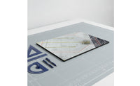 Airplane Display Base with Taxiway Wooden Airport Apron Display Board Printed Aircraft Model Stand for Desktop