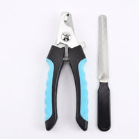 Nail Clippers with a Built-in Nail File for Dog Grooming, Stainless Steel Clippers for Poodles, Cat Nail Clippers to Avoid Over-Cutting
