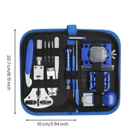 Watch Repair Tool Kit with Case Compact Watch Repair Kit with Carrying Case Sturdy Spring Bar Tool for Workbench