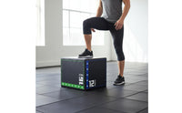 Non-Slip Surface 3 in 1 Foam Jump Box Multi-Functional 3-in-1 Soft Plyo Box Long-Lasting PVC Cover for Children, Athletes, Home Gym