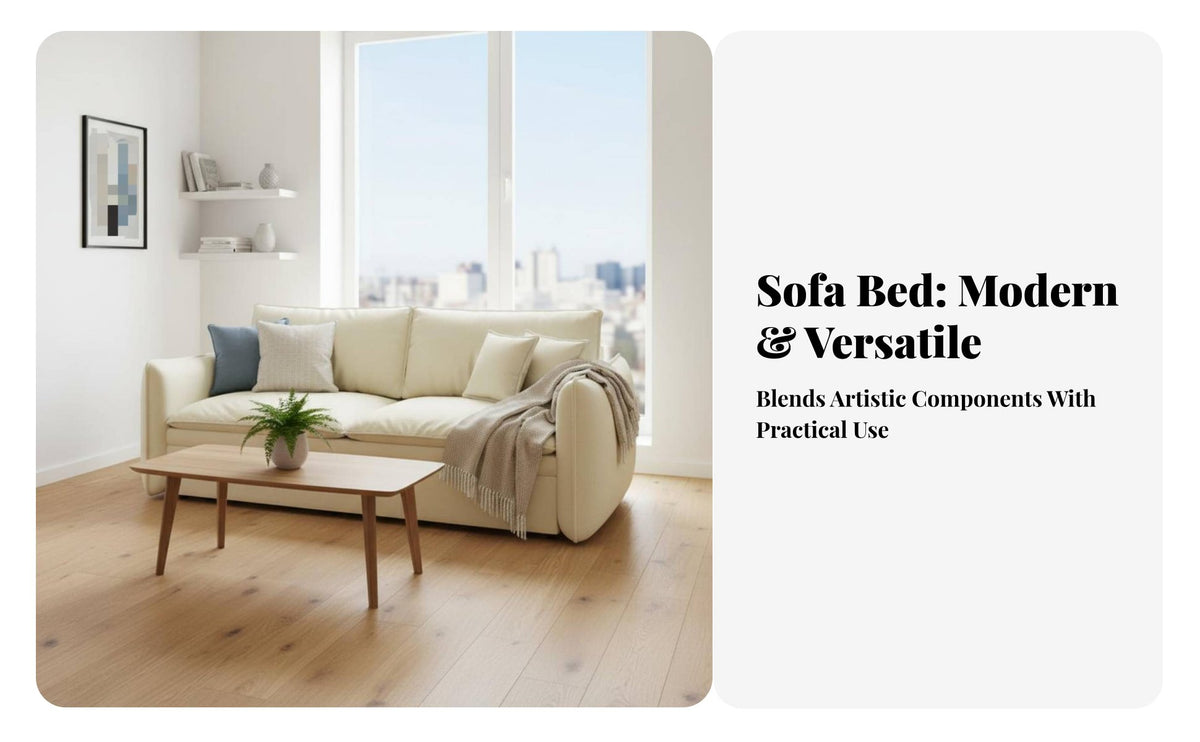 Multi-Functional Fold-expandable Loveseat Space-Saving Design Pull-expandable Floor Bed Modern design Sleeper Sofa Easy Conversion for Small Apartment Dwellers, Students, Homeowners, Living Room, Bedroom, Lounge, Home Office