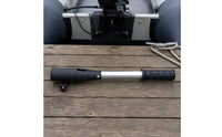 30 Horsepower Outboard Engine Extension Handle Black and Silver Tiller Extension Handle
