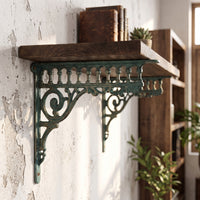 Cast Iron Shelf Bracket Ornate Decorative Shelf Bracket   for Farmhouse Decor