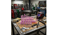Welding Torch Accessory Kit Metal Joining Torch Consumables Reliable Collet Body for Welders