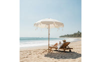 Shade Umbrella with Tassels Bohemian Boho Shade Umbrella Boho Umbrella Decorative for Beach, Yard