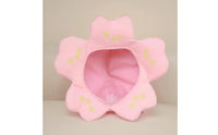 Lightweight Cherry Blossom Costume Hat Soft Cherry Blossom Photo Prop Pink Flower Headpiece for Performers, Kids, Women, Photoshoots, Stage Performances, Festivals, Parties