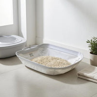 Raised Edges Cat Litter Box Cushion Stitched Seams Soft Litter Liner