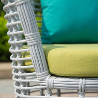 Outdoor Rattan Wicker Sofa Set for Garden Patio Living Room - All-Weather Woven Furniture Combination