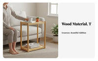 Movable with casters C-Shaped Rolling Table Multi-Functional Storage Rack Space-Saving Household Furniture long-lasting and Sturdy for Apartment Dwellers, Home Workers, Students, Living Room, Small Spaces, Bedroom, Balcony