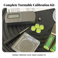 Playback Tip Force Scale and VTA Azimuth Ruler Kit High Precision VTA Azimuth Alignment Ruler Improves Sound Quality Vinyl Record Player Alignment