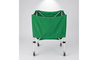 Tennis Ball Cart Heavy-Duty Tennis Training Sphere Carrier with Wheels Reinforced Athletic Gear for Coaches
