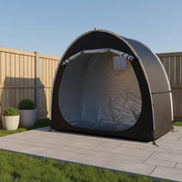 Sun Shade Bike Storage Tent Waterproof Folding Cycle Shelter Large Space Portable Bike Tent Foldable for Outdoor, Garden, Backyard, Patio