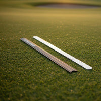 Long-Lasting Aluminum Golf Putting Ruler Lightweight and Portable Stroke Path Training Aid Easy to Use Swing Path Training Aid Immediate Feedback for Beginners
