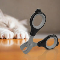 Nail Clippers for Cat Nail Clippers and Dog Nail Clippers, Scissor Style Blade for Guinea Pig and Small Animals, ABS Handle for Home Grooming