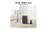 Percussion Box Wooden Construction Percussion Box Drum Internal Snare Cords Percussion Instrument for Percussionists, Street Musicians