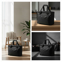 Hair Tool Storage Bag with Zipper Zippered Hairdresser Tool Bag Reinforced Organizer for Hairdressers, Barbers, Travel, Salon