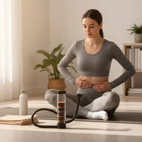 Adjustable Resistance Breathing Dumbbell Multifunctional Abdominal Breathing Exerciser Portable Lung Capacity Exerciser Visible Training Progress for Athletes, Seniors, Singers, Fitness