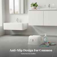 Child Step Stool Stable and Sturdy Kids Washroom Stool Food-Grade PP Material Footstool for Young Children