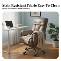 Full Recline Function Reclining Gaming Chair with Footrest 360-Degree rotate Reclining Chair with Footrest High spine Support Computer Seat seamless Rolling Casters for gaming enthusiasts, Students, Office Workers, Dormitory, Relaxing, Studying, Game Room