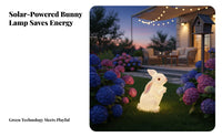 Energy Saving Solar Rabbit Light Weatherproof Bunny Garden Light Automatic On/deactivated for Null