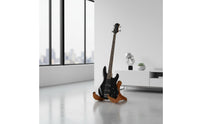 Foldable Folding Guitar Stand Tooltool-Less Setup V-Shaped Guitar Stand Scratch Protection Instrument Holder Non-Slip Feet