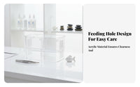 Guppy Breeding Habitat With Suction Cups Aquatic Life Breeder Box Aquatic Life Breeding Box Multifunctional Acrylic Fry Hatchery