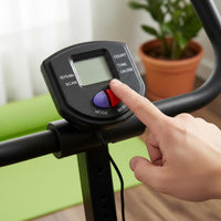 All-in-Single Monitoring Stationary Bike Computer Automatic Scan Function Stationary Bike Display Console Easy to Install Exercise Machine Heart Rate Monitor Sturdy Construction for Indoor Cycling