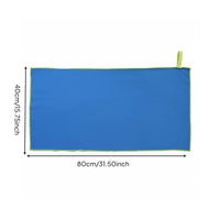 Microfiber Sports Towel Lightweight Quick Dry Gym Towel for Outdoor