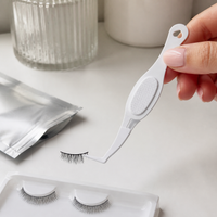 Anti-Adhesive Reverse Tweezers for Eyelash Extension Application